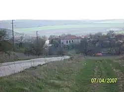 View of the village of Medovo, Dobrich region, Bulgaria