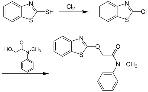 Mefenacet synthesis