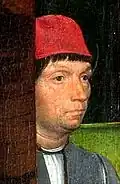 Hans Memling's religious works often incorporated donor portraits of the clergymen, aristocrats, and burghers (bankers, merchants, and politicians) who were his patrons.