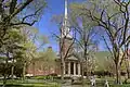 Bustling Harvard Yard