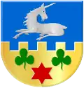 Coat of arms of Menaldum