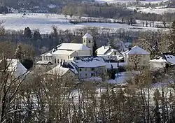 The church in Menthonnex-sous-Clermont