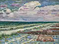 Seashore in Saaremaa, 1913–1914, oil on cardboard, Enn Kunila art collection