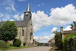 The church in Merlaut