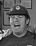 Merlin Olsen, B.S. 1962 — Pro Football Hall of Famer, actor, and broadcaster