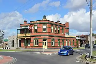 Bridge Inn Hotel, built in 1869