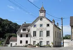 The town hall in Meslières