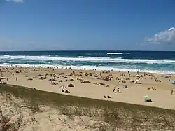 The beach at Messanges
