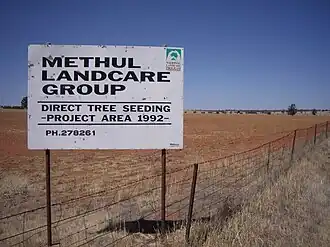 Methul is red soil wheat country in the Riverina