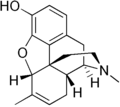 Chemical structure of Methyldesorphine.
