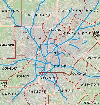 Fort Daniel is located in Metro Atlanta