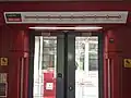 Door of MetroRail GTW train
