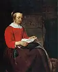 Portrait of Isabella de Wolff in the same dress, but with a chemise