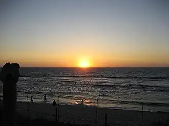 Sunset over Mettam's Pool, 2006