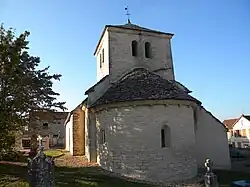 The church in Marey-lès-Fussey