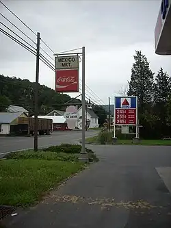 Mexico Mkt. and gas station
