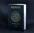 Mexican passport issued in 2021