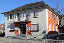 The town hall in Meyenheim