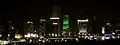 Tower lit green for Saint Patrick's Day