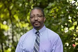 Photograph of Harris-Love in 2017