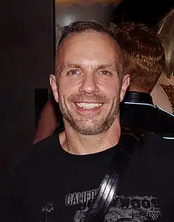 Signorile in 2011 at the book launch party for Michael Musto's Fork on the Left, Knife in the Back