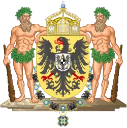 Middle coat of arms of the German Emperor