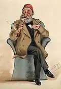 Midhat Pasha on the cover of Vanity Fair, 30 June 1877