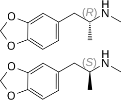 MDMA structure