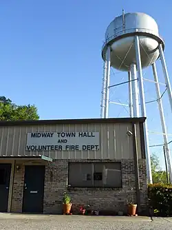 Midway Town Hall and Volunteer Fire Department