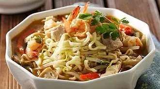 Medan-style mie rebus