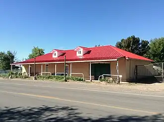 The historic Miguel E. Baca House in Adelino
