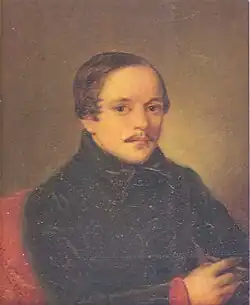 Lermontov in civilian clothes (1840)