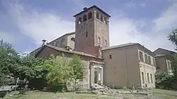 Roman tower within the Archaeological Museum