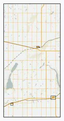 Rural Municipality of Milden No. 286 is located in Milden No. 286