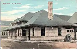 B. & A. Station c. 1913