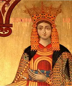 Nun Platonida (Milica Despina of Wallachia, Lady Despina Milița).