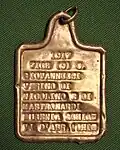 Military dog tag, Italy World War II