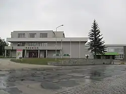 Town hall on the town square