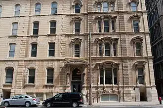 Bank of Milwaukee Building, Milwaukee, Wisconsin, 1858-59.