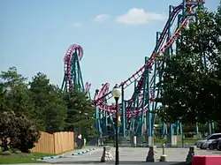 Six Flags Darien Lake's The Mind Eraser