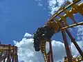 Professor Screamore's SkyWinder directly before its sidewinder