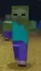 A zombie chasing the player.