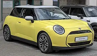 A 2024 Mini Cooper S with 3-door body style