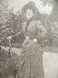 Minnie Bourget in 1890.
