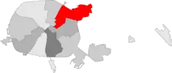 Location of Pyershamayski District