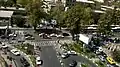 Intersection of Valiasr Street and Mirdamad Boulevard
