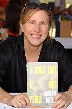 Toews at the 2025 Texas Book Festival