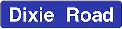 MississaugaDixieStreetsign