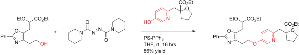 Mitsunobu reaction application