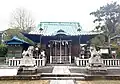 The location of William Adams' mansion (now Kashima Jinja Shrine) in Hemi, Miura, Japan